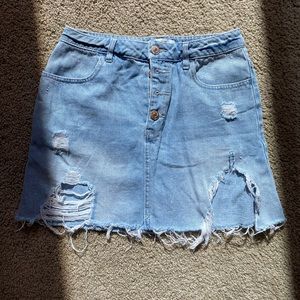 Forever 21 denim skirt